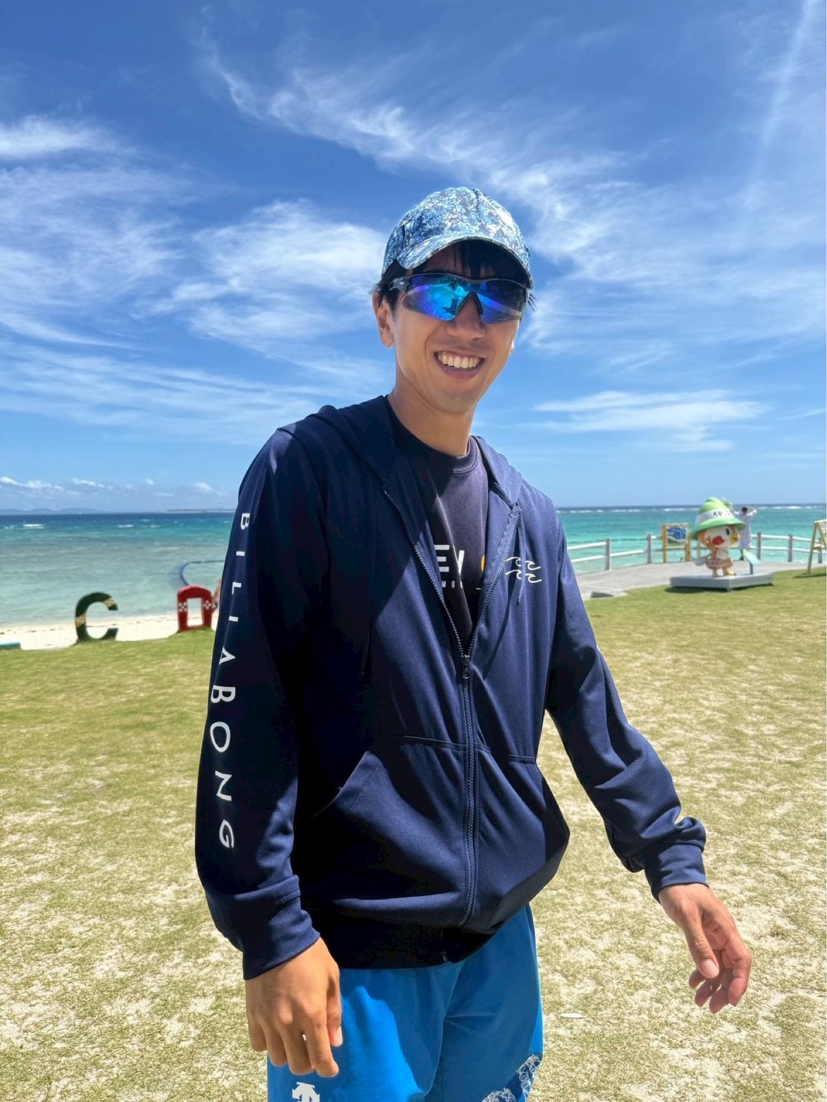 伊江島の海もリゾート地みたいに綺麗でよかった