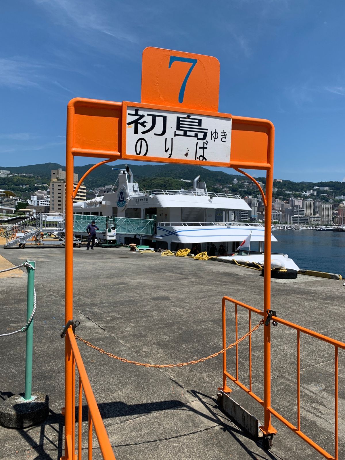 初島へ上陸‼️