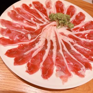 「あいち鴨しゃぶしゃぶ会席」【上】

【先附】とろとろ豆富
【前菜】...