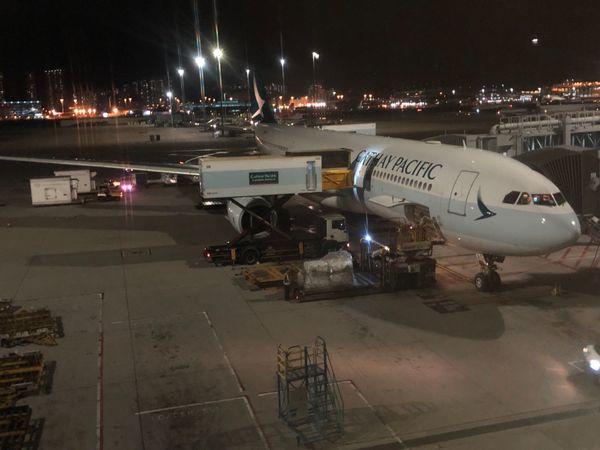 香港・HKG「香港経由シドニー　撮影」の写真：11/Aug/2019
CX 161
H...