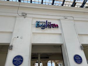 ブライトンの駅がかっこよかった！！