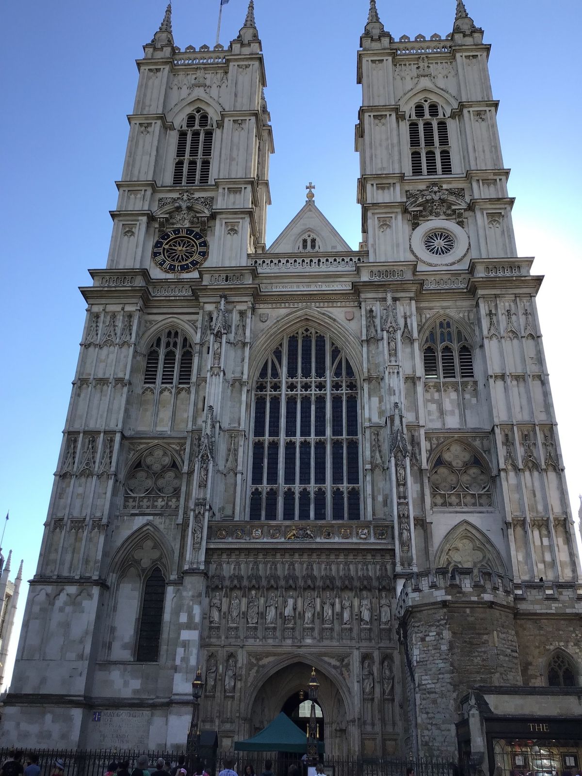 ウェストミンスター寺院も凄かったな·͜·ᰔᩚ