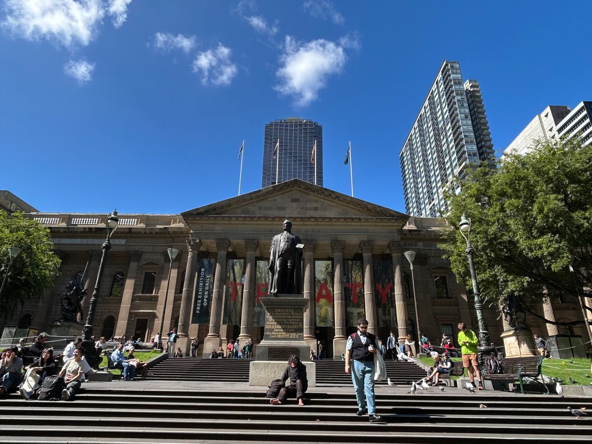 ビクトリア州立図書館めっちゃ美しかった
オーストラリア最古の図書館です·͜·ᰔᩚ