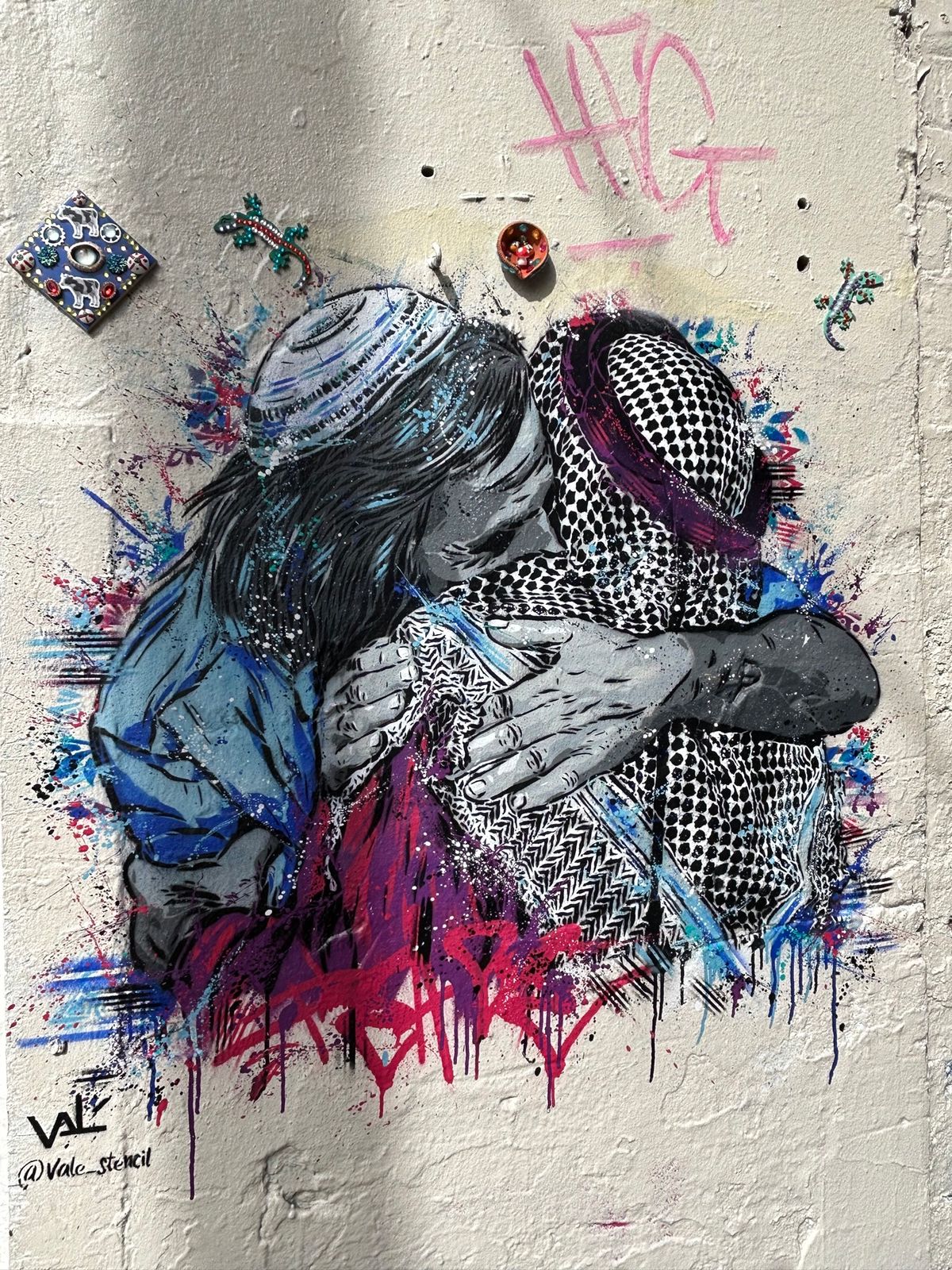 落書きも洒落てる·͜·ᰔᩚ