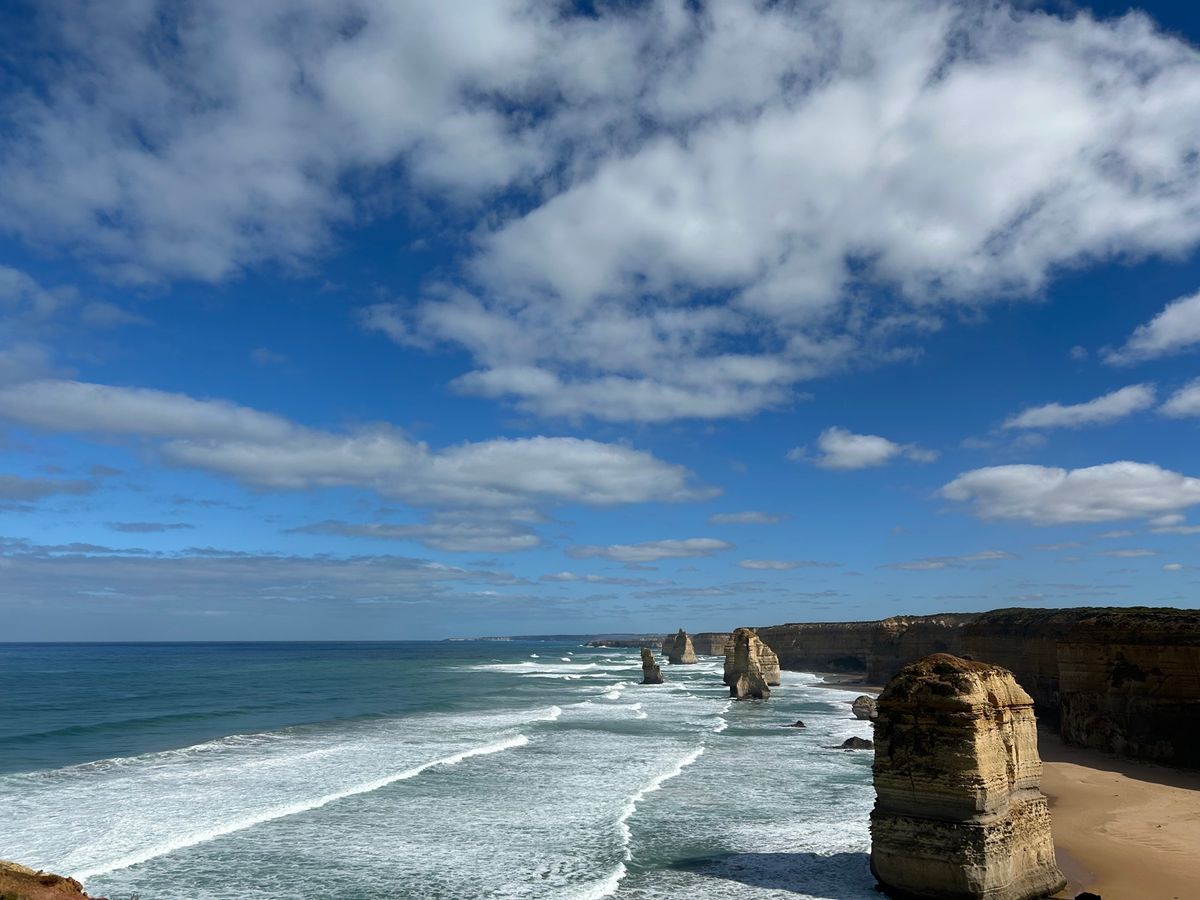 グレートオーシャンロード綺麗
息しやすい
最高·͜·ᰔᩚ
