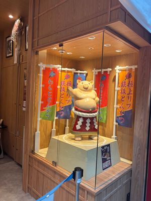 念願のご対面🥹🥹また行くときはわらじ食べれる胃袋用意しておく🎶