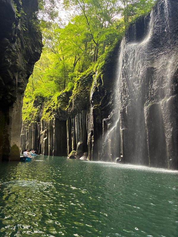 「宮崎、熊本」の写真：高千穂峡