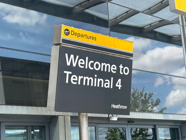 イギリス(英国)・ロンドン「ロンドン親子旅」の写真：最終日はチェックアウトしてすぐ空港へ。
...