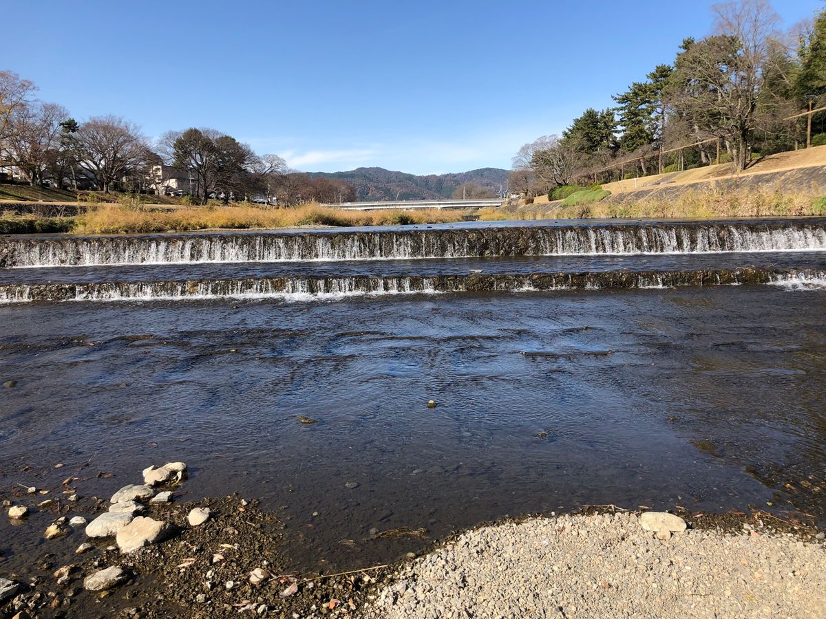 鴨川→下鴨神社→上賀茂神社
