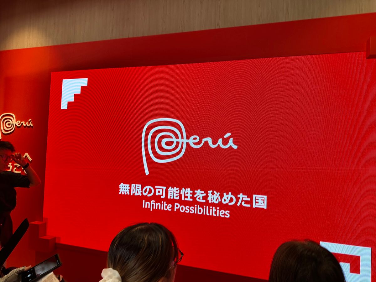 アメリカ館へ向かう途中にペルー館に立ち寄りました。

3分程の映像を鑑賞し...