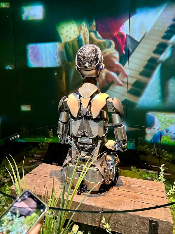 日本・大阪関西万博「大阪関西万博 HND ✈︎ KIX ✈︎ HND」の写真：いのちの未来館。

当日枠10:15での...