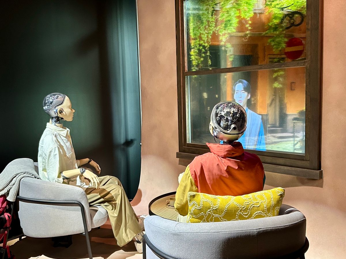 マツコデラックスさんのアンドロイドは指先まで動いて、本当にリアルでした。
...