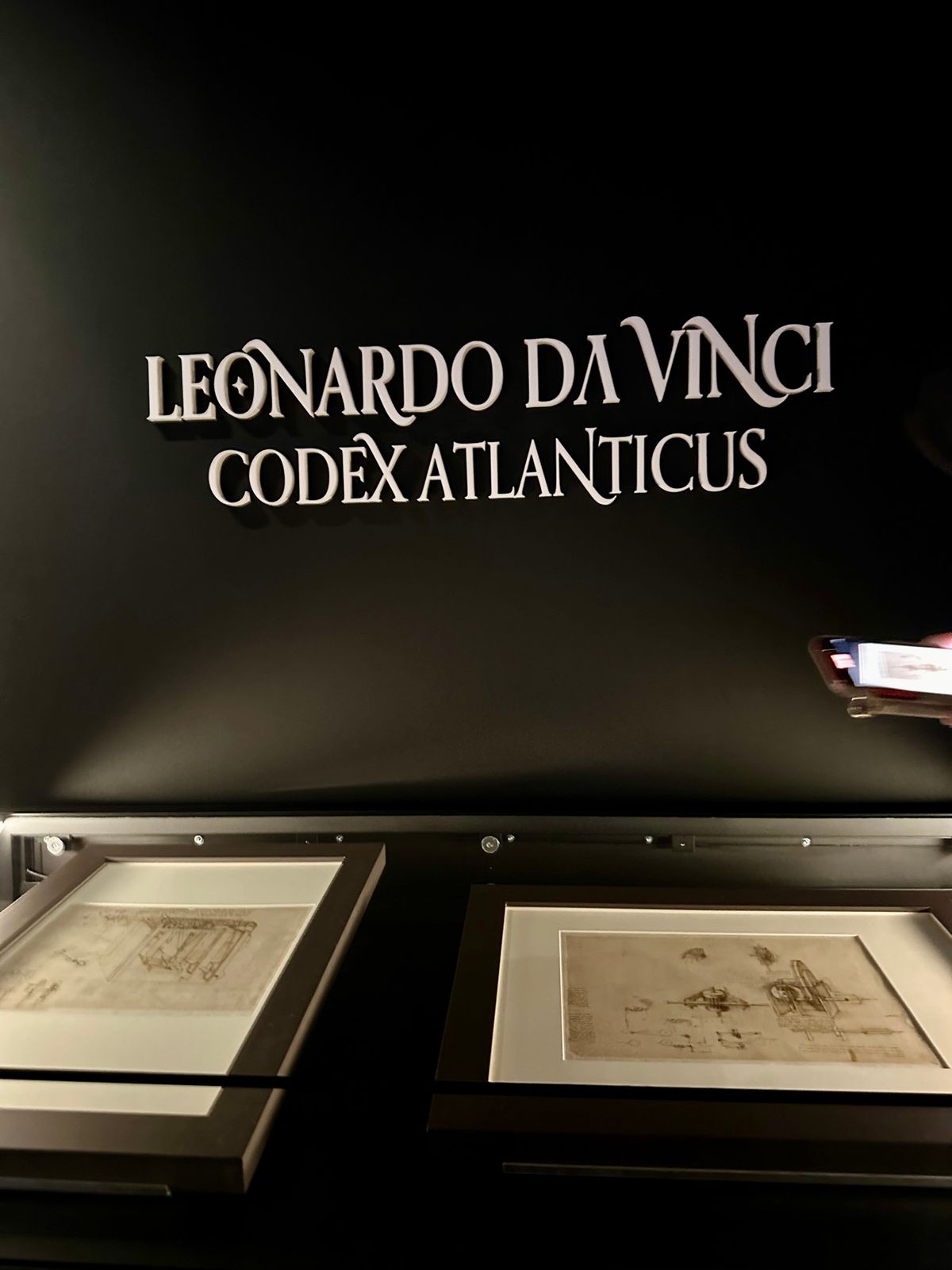 これも今回の目玉の一つ

レオナルド・ダ・ヴィンチのアトランティコ手稿（ダ...