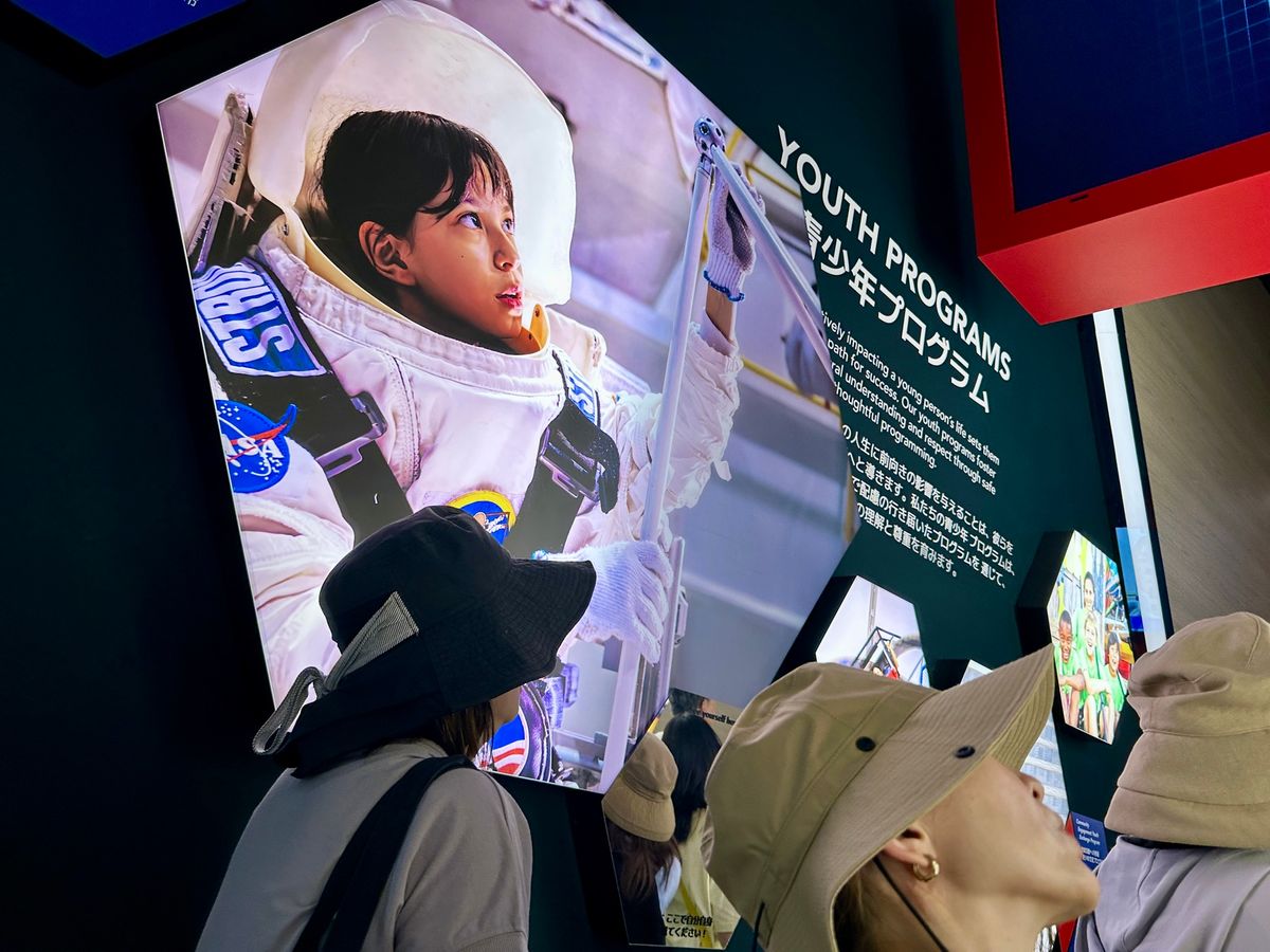 アメリカパビリオンのテーマは、「Imagine What We Can C...