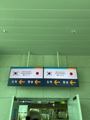 どきどきで通った入国審査🚶‍♀️💧意外と緩くてすぐ入れた♪