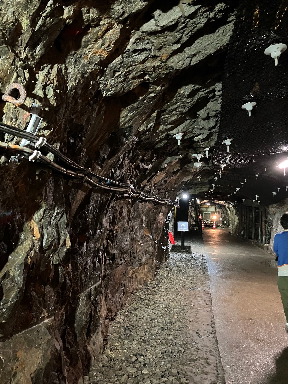 鯛生金山
坑道の入り口に近づくだけで、ひんやりとした空気が。夏でも上着を羽...
