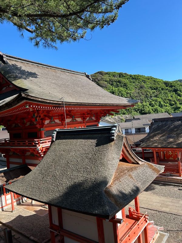 日本・島根県「１日で３県行って来た。」の写真：神社