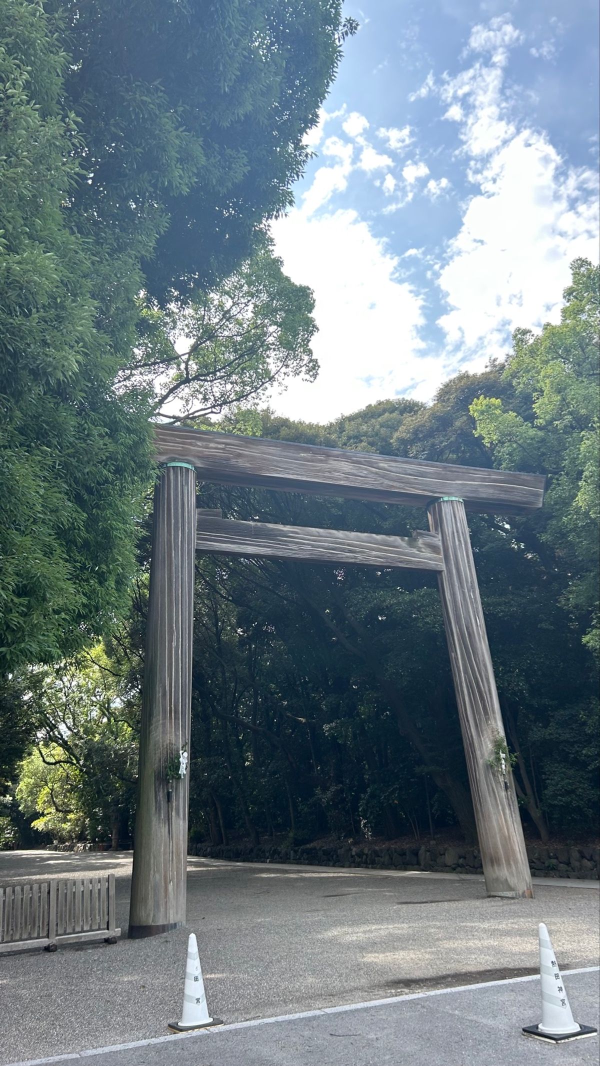こちらも行きたかった熱田神宮⛩
旅の安全と無事をお祈りしたよ
