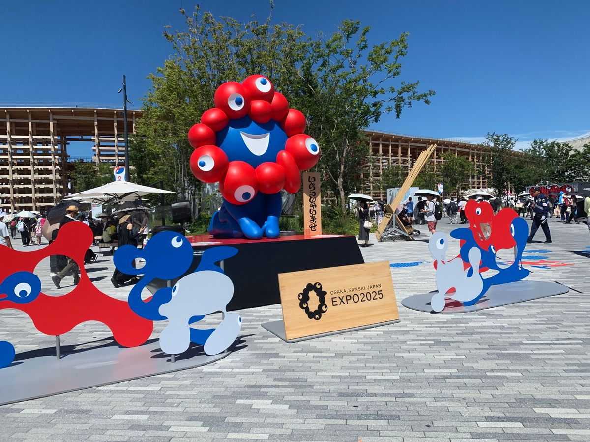 大阪万博初‼️
めちゃ混み💦