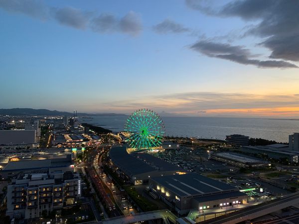 日本・大阪「大阪満喫旅行」の写真：OMO関西空港泊
ルーフトップは気持ちよ...