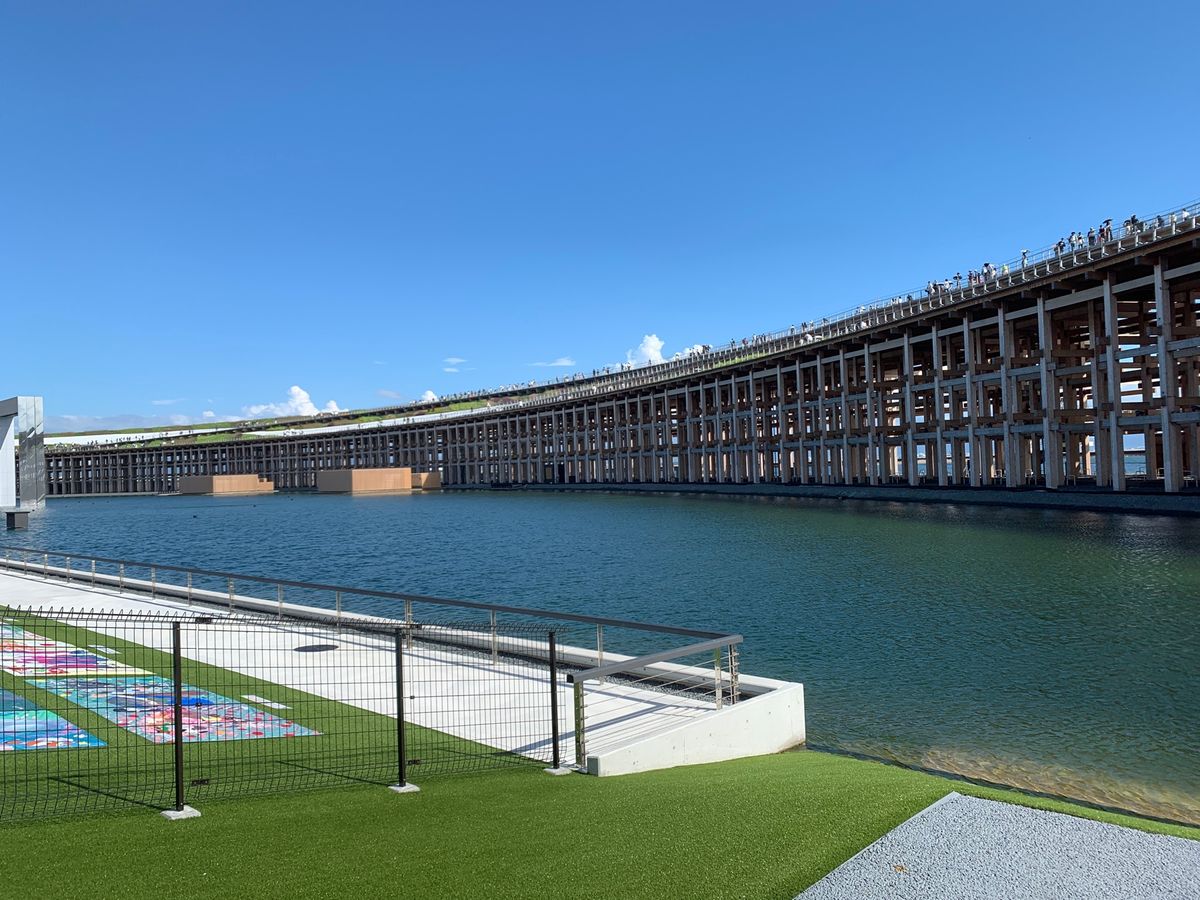 大屋根リング一周できず⤵️