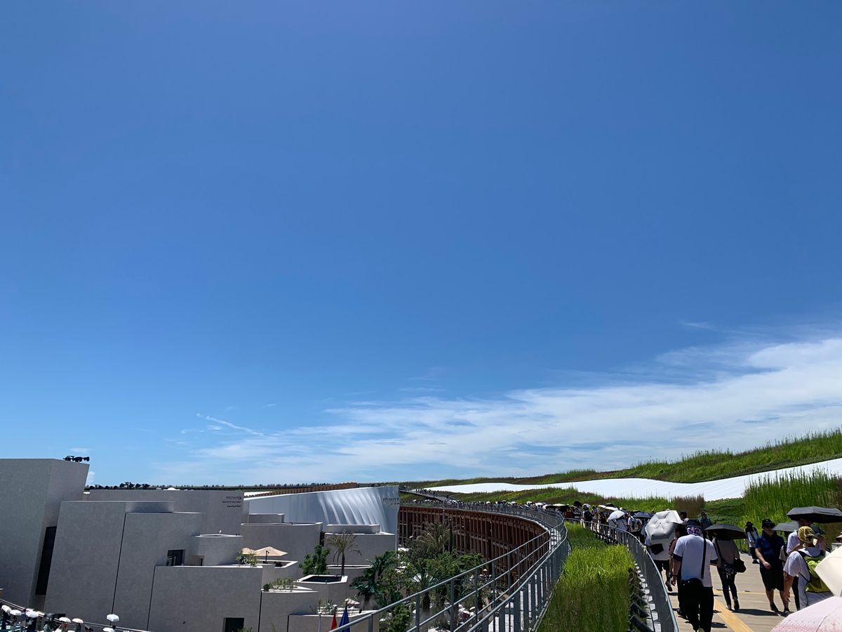 大屋根リング一周できず⤵️