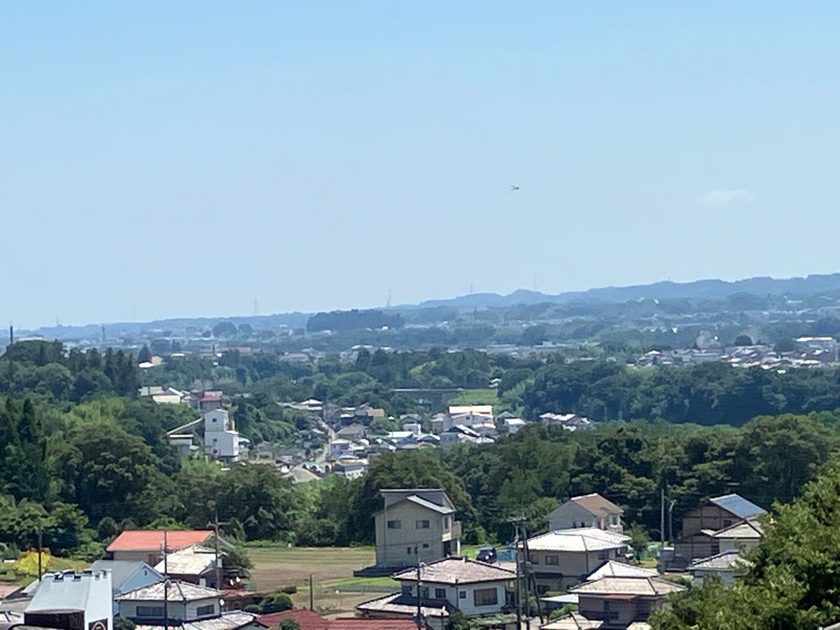 上州一宮と周りの風景
