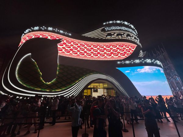 日本・大阪府「大阪🌏EXPO2025」の写真：トルクメニスタンパビリオン