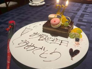 別館にあるディナー
魚かお肉で選べて、
パスタも60,80,100gで量を...