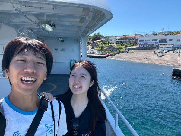 日本・静岡県「ゆうか誕生日旅行第二弾in初島」の写真：金曜に仕事終わり合流して（私は溝の口にあ...