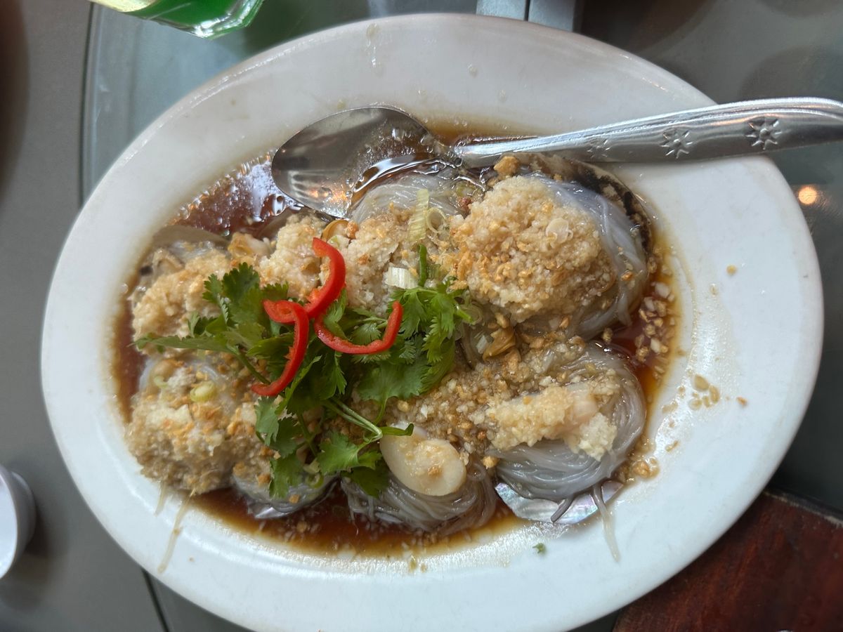 海鮮4種。

辣子蟹(チリクラブ) 
実は苦手。マッドクラブは殻が硬い上、...