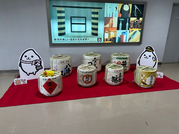 日本・新潟県「佐渡旅行」の写真：新潟空港から帰る