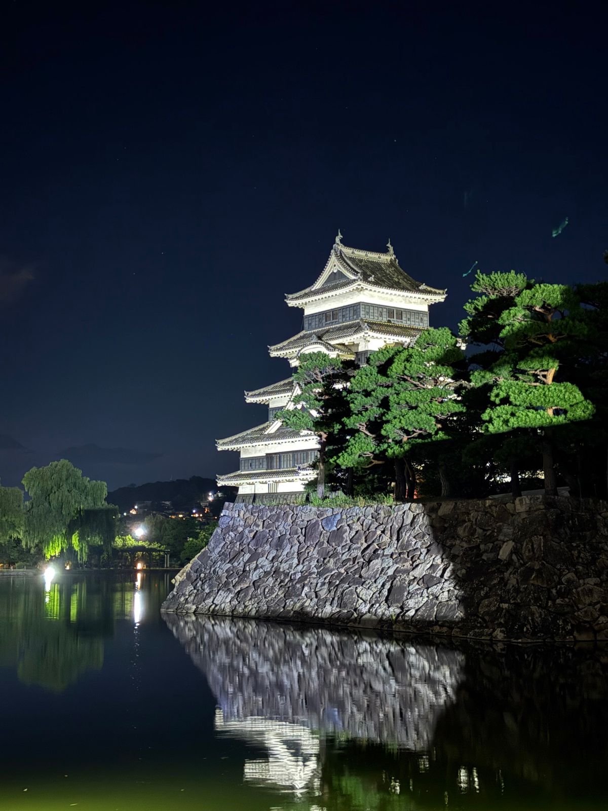 久しぶりの国宝松本城
薪能