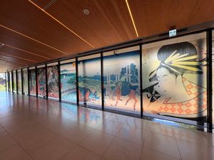お風呂　北斎館