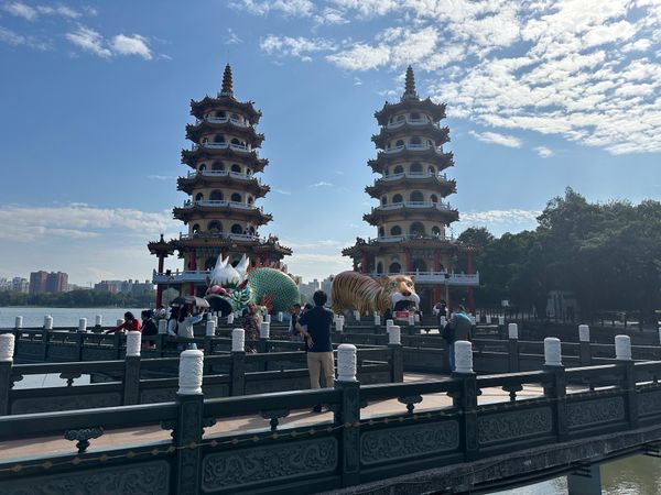 台湾・高雄市「高雄/台南旅行」の写真：1/1
高雄観光
10年ぶりの龍虎塔と高...