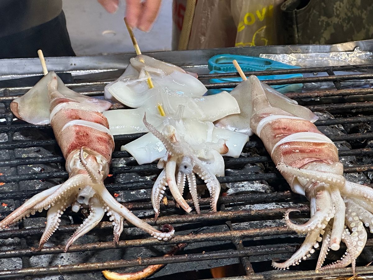 12/28
花園夜市で買い食い後、夜の新農街と林百貨