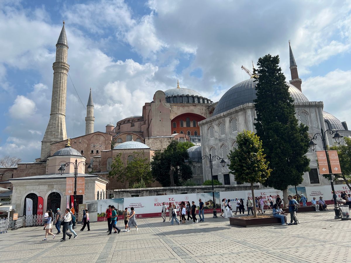 ブルーモスクとAyaSofia