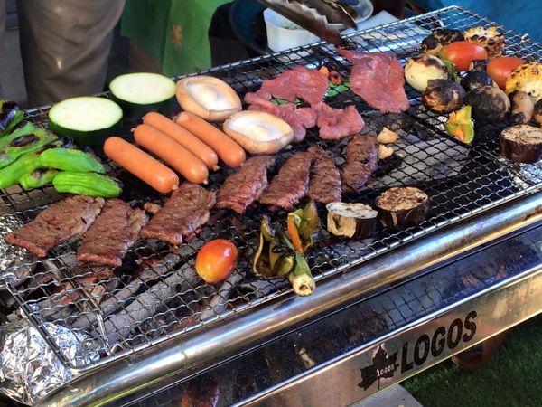 日本・宮城県「帰国東北旅行（宮城）」の写真：15日
恩師の家でバーベキュー
お土産は...