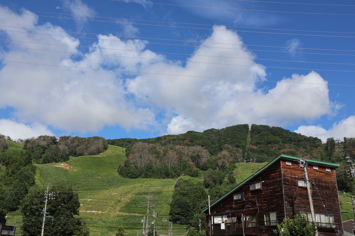 旅行の最終日は岩岳マウンテンリゾートへ。天気は良かったけれど、観光客は多か...