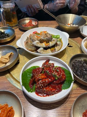 かに！！！明洞の有名店🦀‎🤍