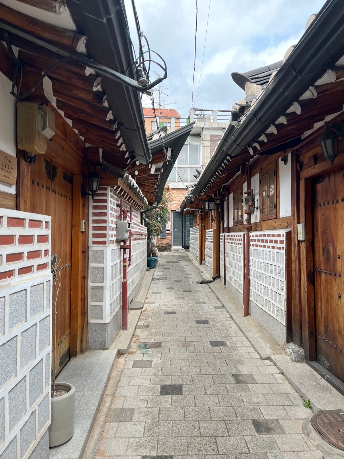 韓屋のカフェ☕‎🤍