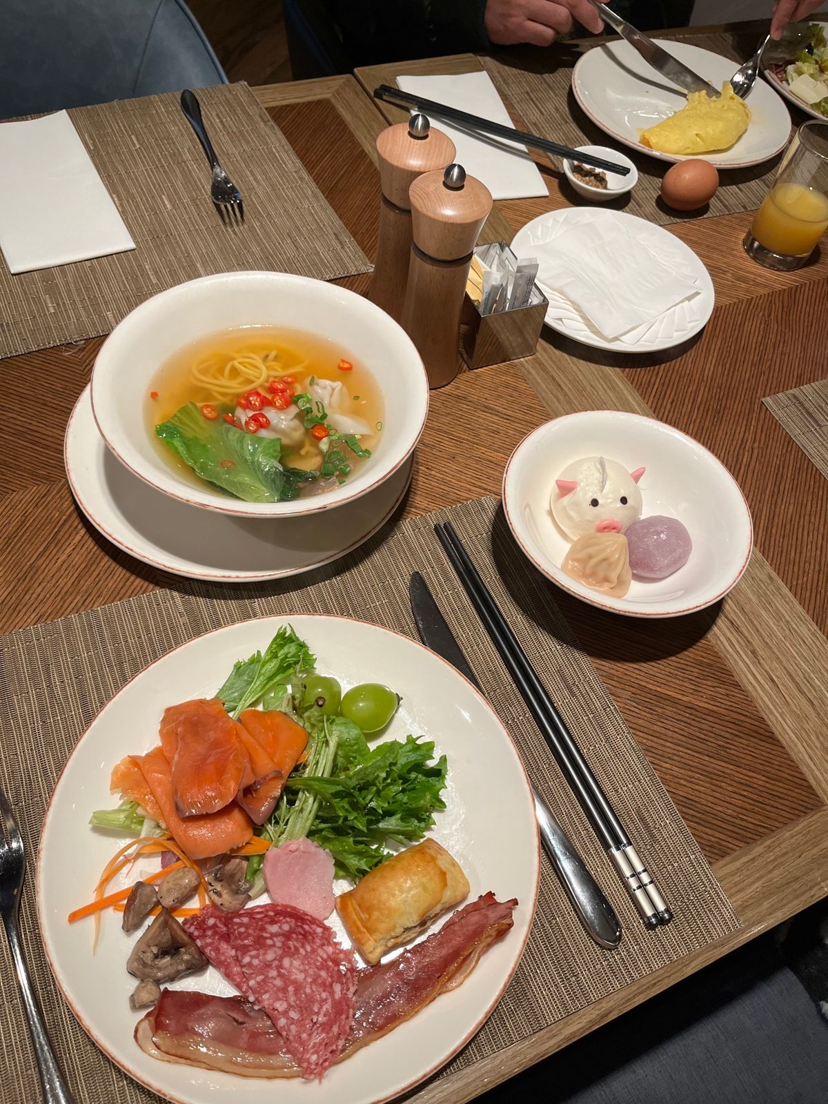 ホテルの朝食が素晴らしかった！！！！