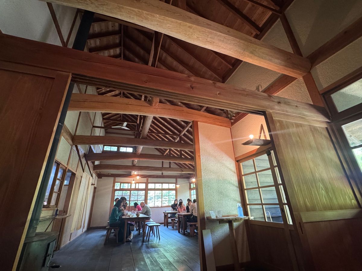 1日目のお昼は長野でお蕎麦
ここの蕎麦がきが最高に美味しかった。