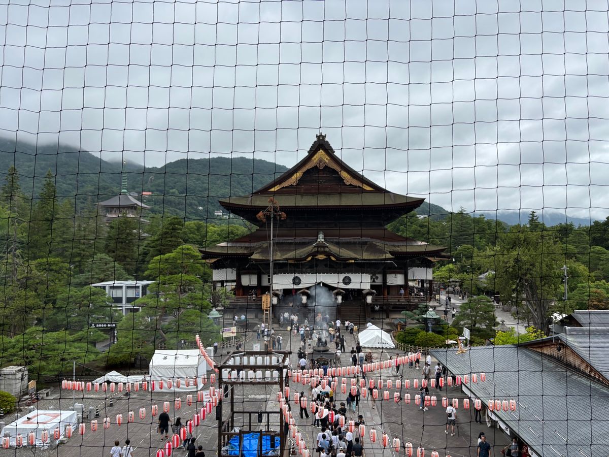 善光寺で蕎麦
嬬恋キャベツ畑