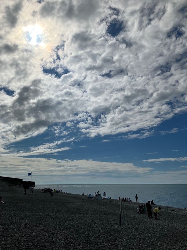 日本・新潟県「新潟　上越〜十日町」の写真：上越　翡翠海岸