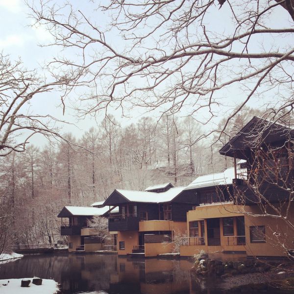 日本・長野県「星のや軽井沢」の写真