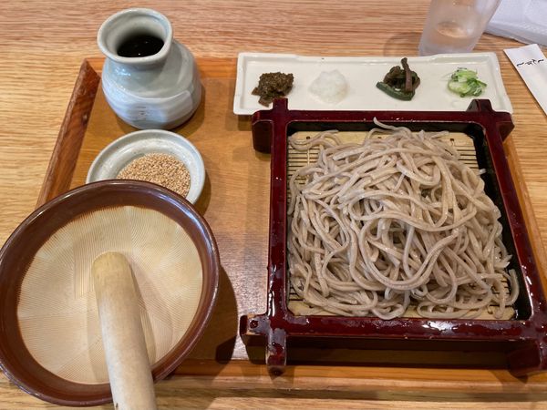 日本・新潟県「越後湯沢・温泉とプチハイキング」の写真：初日のお昼はロープウェイ近くにある「しん...