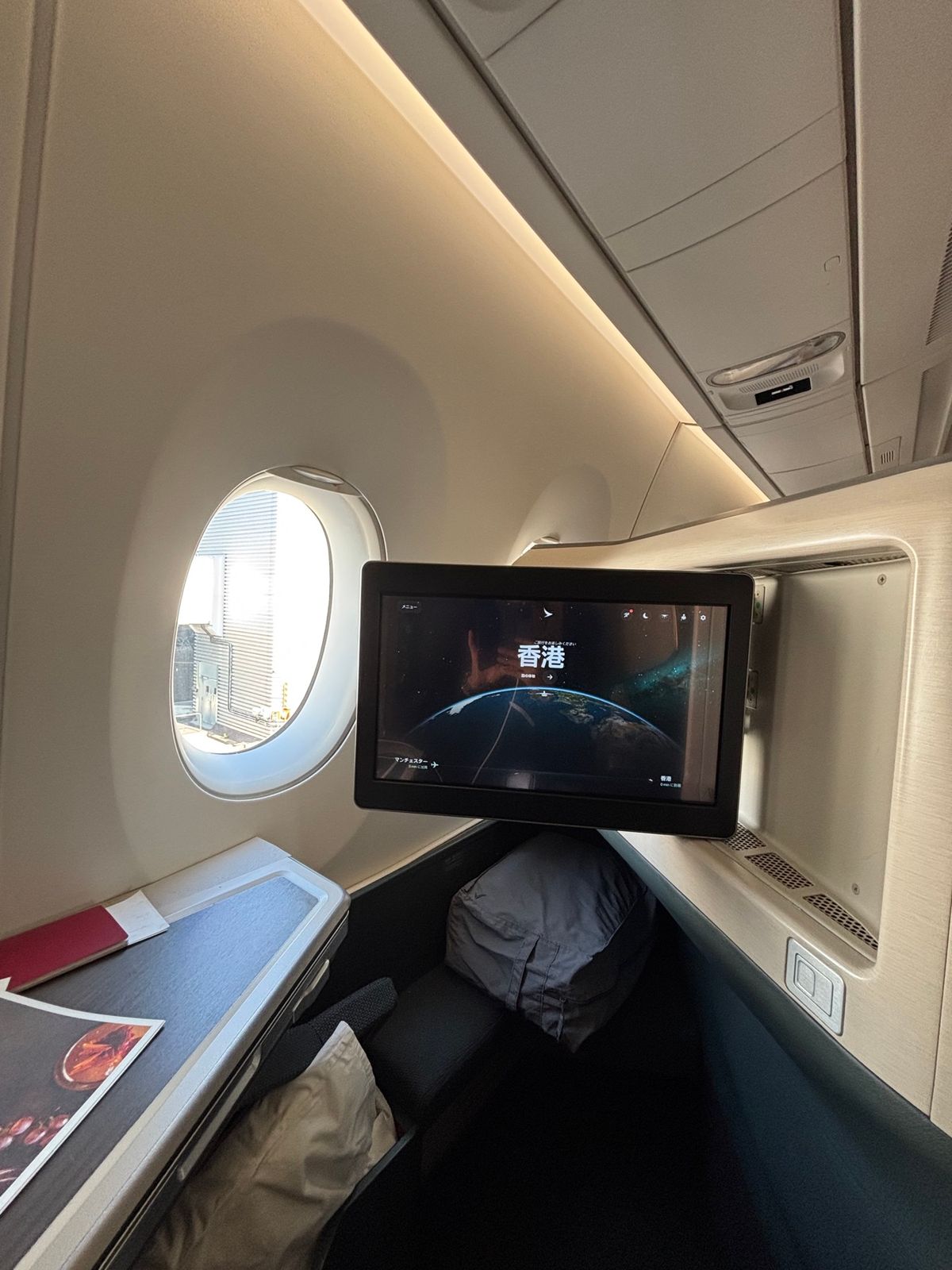 キャセイ・パシフィック航空のビジネスクラス