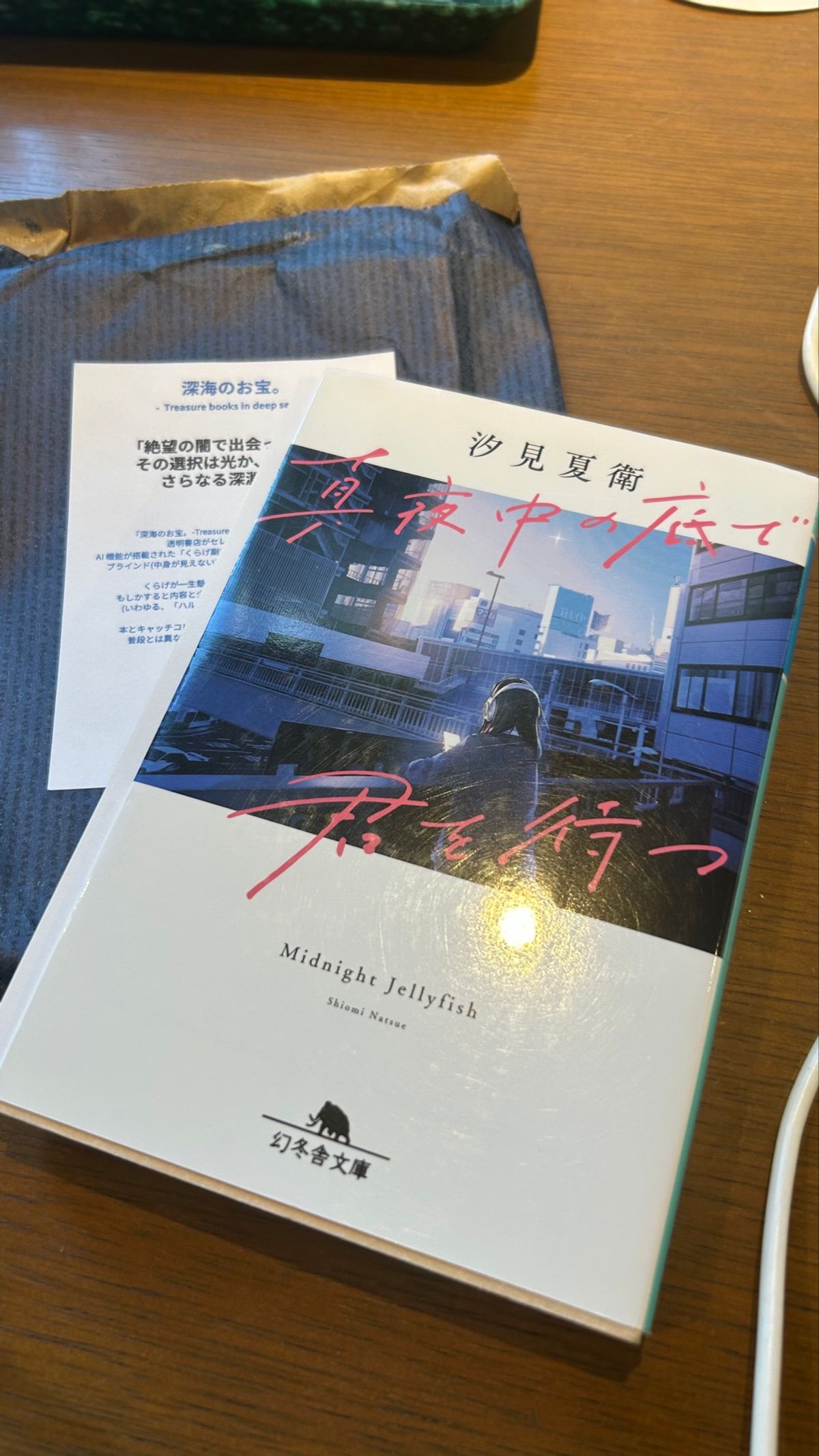 📍透明書店
無人の24時間営業で、読むスペースもあり！
AIが書いた説明文...