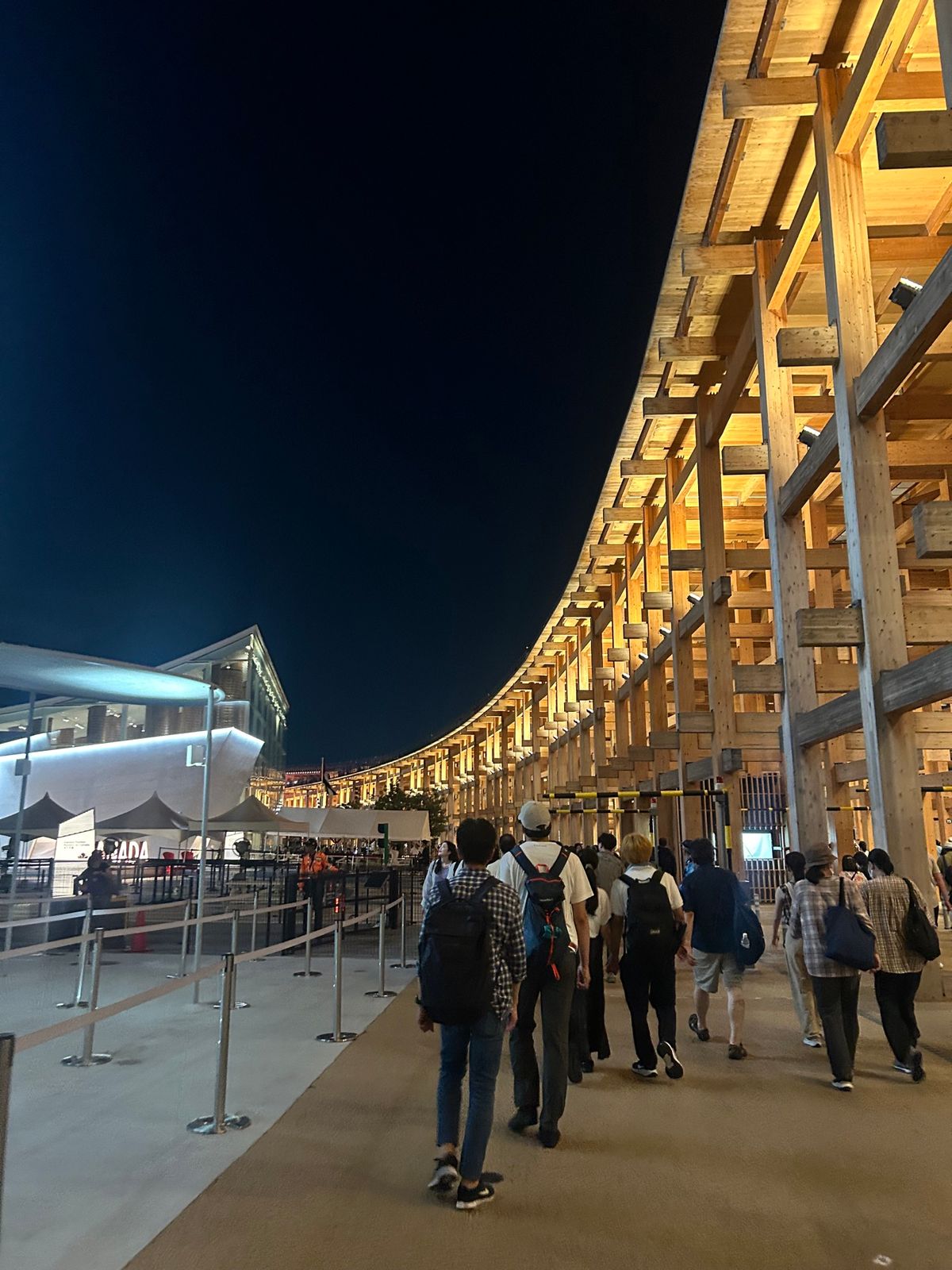 夜の万博も素敵でした